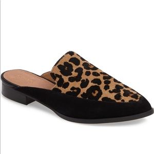 Halogen Corbin Genuine Calf Hair Slide Loafer Mule